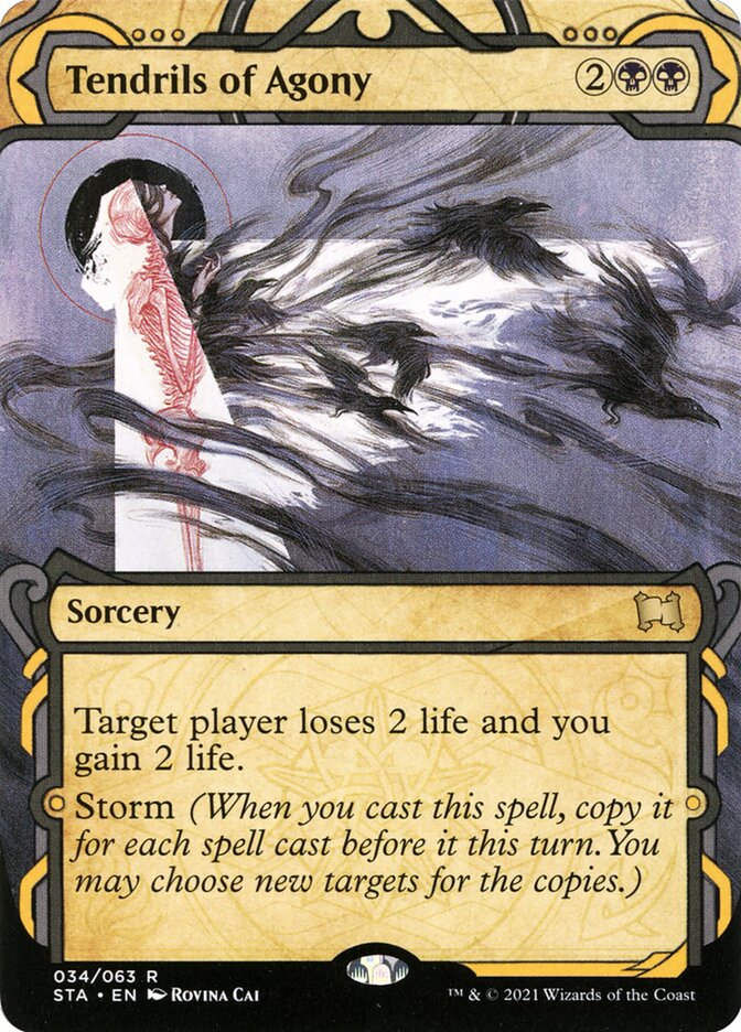 Gavinhas da Agonia / Tendrils of Agony - Magic: The Gathering - MoxLand