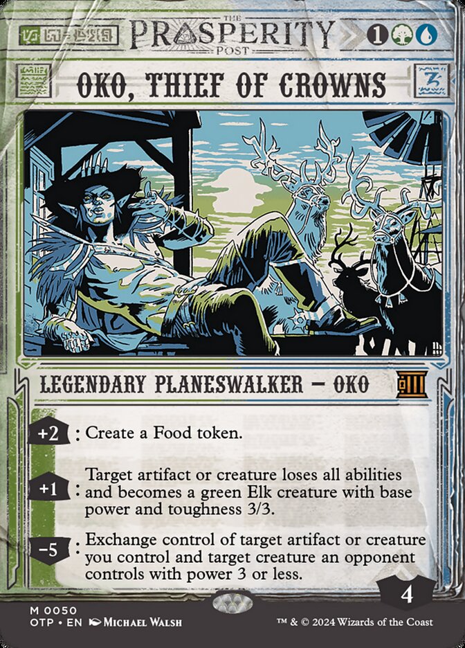 Oko, Ladrão de Coroas / Oko, Thief of Crowns - Magic: The Gathering - MoxLand