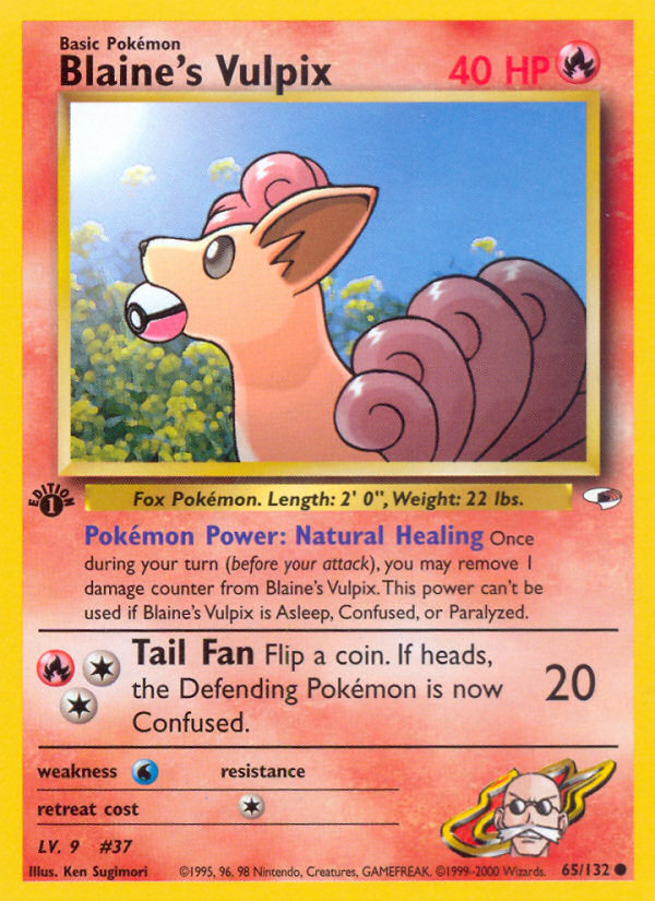 Blaine's Vulpix - MoxLand - MoxLand