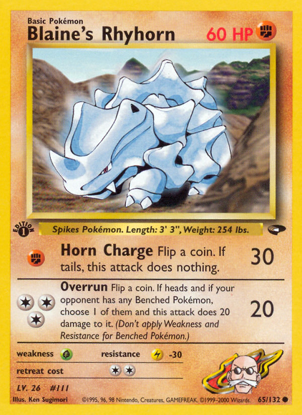 Blaine's Rhyhorn - MoxLand - MoxLand