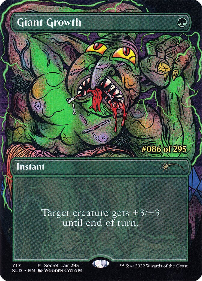 Crescimento Desenfreado / Giant Growth - Magic: The Gathering - MoxLand