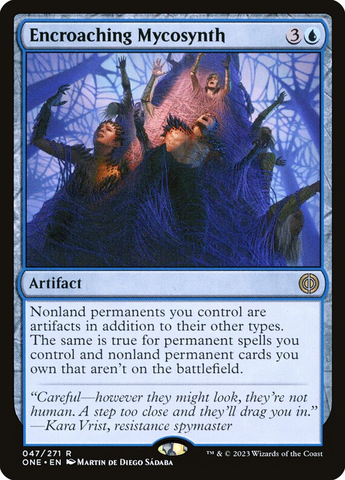Micossintético Invasor / Encroaching Mycosynth - Magic: The Gathering - MoxLand