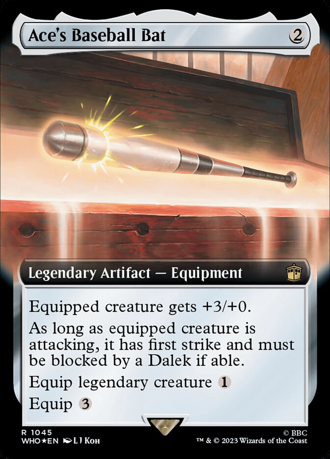 Ace's Baseball Bat - Magic: The Gathering - MoxLand
