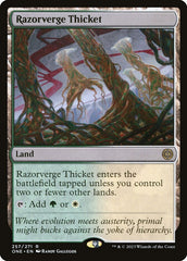 Bosque das Margens Cortantes / Razorverge Thicket - Magic: The Gathering - MoxLand