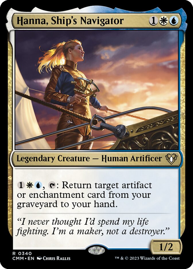 Hanna, Navegadora / Hanna, Ship's Navigator - Magic: The Gathering - MoxLand