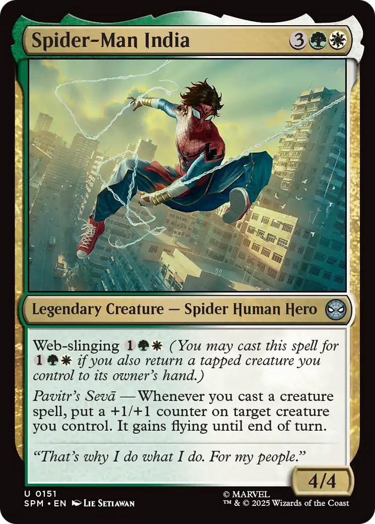 Spider-Man India - Magic: The Gathering - MoxLand