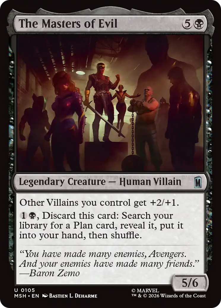 The Masters of Evil - Magic: The Gathering - MoxLand