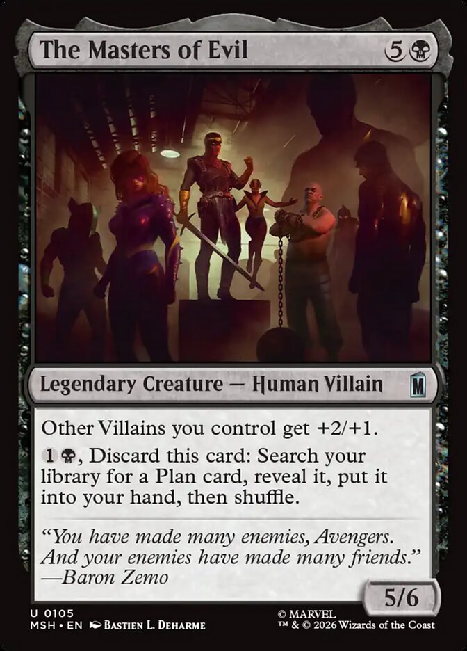 The Masters of Evil - Magic: The Gathering - MoxLand