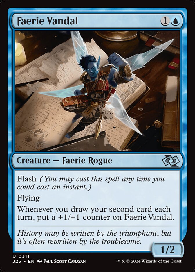 Vândalo Fada / Faerie Vandal - Magic: The Gathering - MoxLand