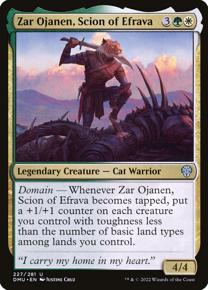 Zar Ojanen, Descendente de Efrava / Zar Ojanen, Scion of Efrava - Magic: The Gathering - MoxLand