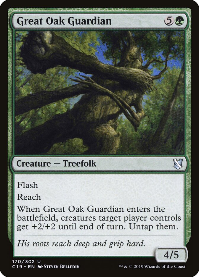 Grande Carvalho Guardião / Great Oak Guardian - Magic: The Gathering - MoxLand