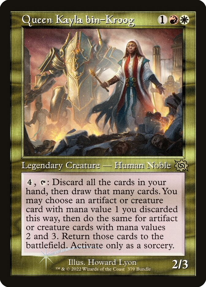 Queen Kayla bin-Kroog / Queen Kayla bin-Kroog - Magic: The Gathering - MoxLand