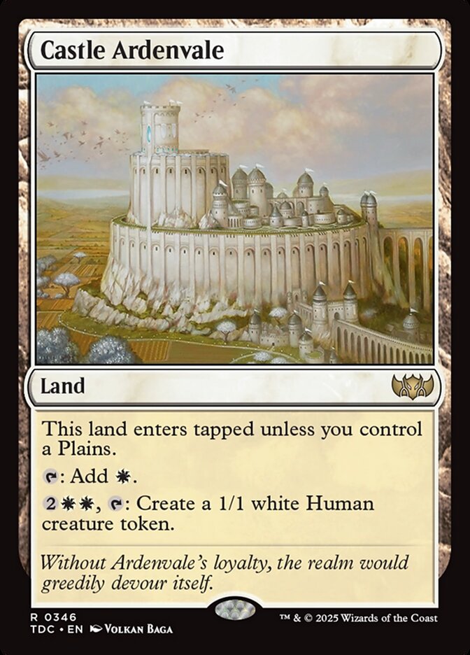 Castelo do Vale Arden / Castle Ardenvale - Magic: The Gathering - MoxLand