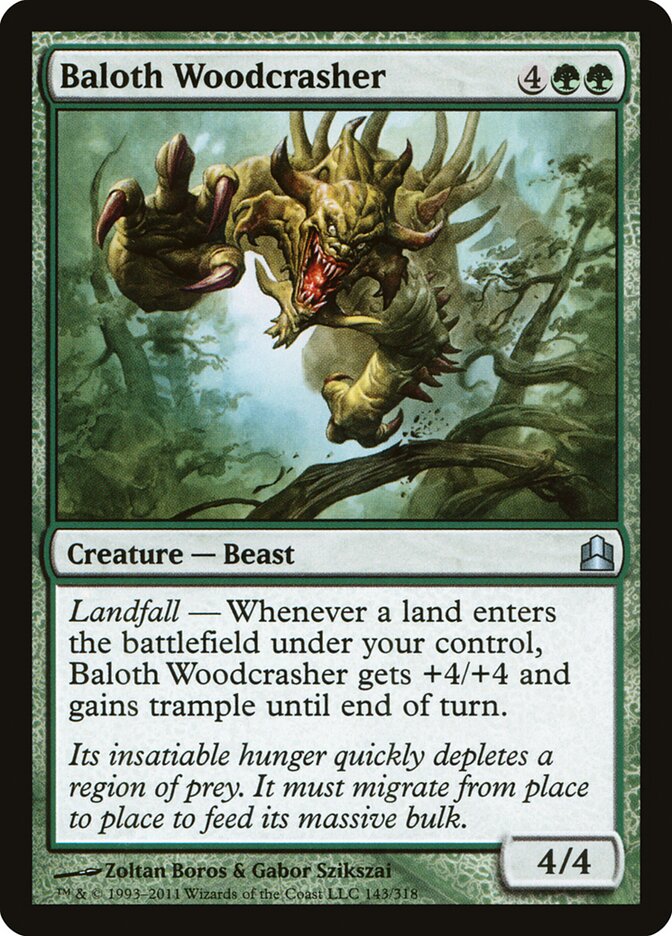 Rompe-Bosque Baloth / Baloth Woodcrasher - Magic: The Gathering - MoxLand