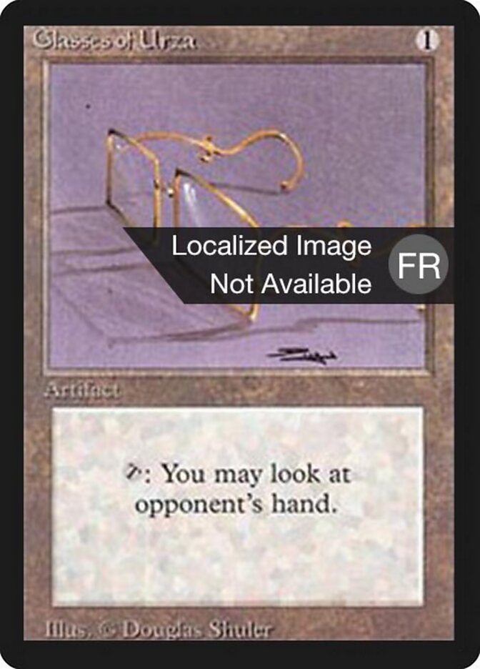 Óculos de Urza / Glasses of Urza - Magic: The Gathering - MoxLand