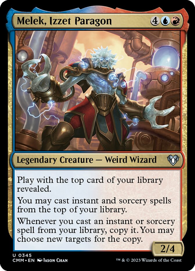 Melek, Paradigma dos Izzet / Melek, Izzet Paragon - Magic: The Gathering - MoxLand