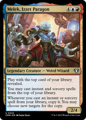 Melek, Paradigma dos Izzet / Melek, Izzet Paragon - Magic: The Gathering - MoxLand