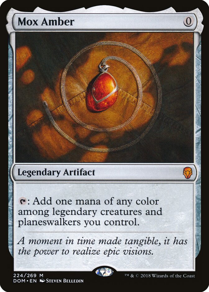 Mox de Âmbar / Mox Amber - Magic: The Gathering - MoxLand