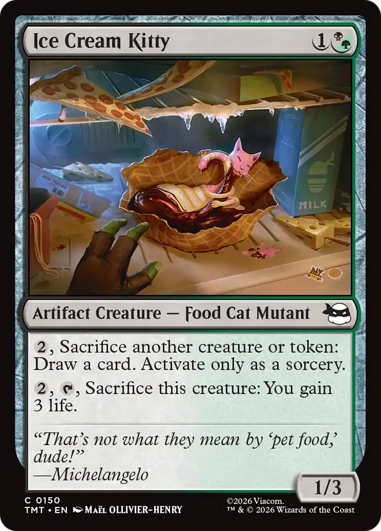 Ice Cream Kitty - Magic: The Gathering - MoxLand