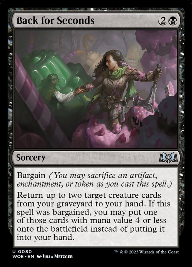 Voltar para Repetir / Back for Seconds - Magic: The Gathering - MoxLand