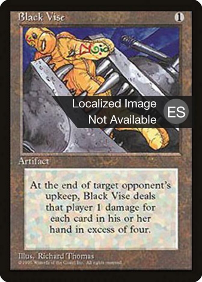 Prensa Negra / Black Vise - Magic: The Gathering - MoxLand