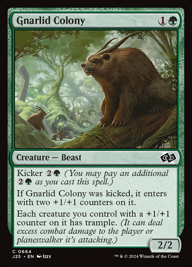 Colônia de Gnarlids / Gnarlid Colony - Magic: The Gathering - MoxLand