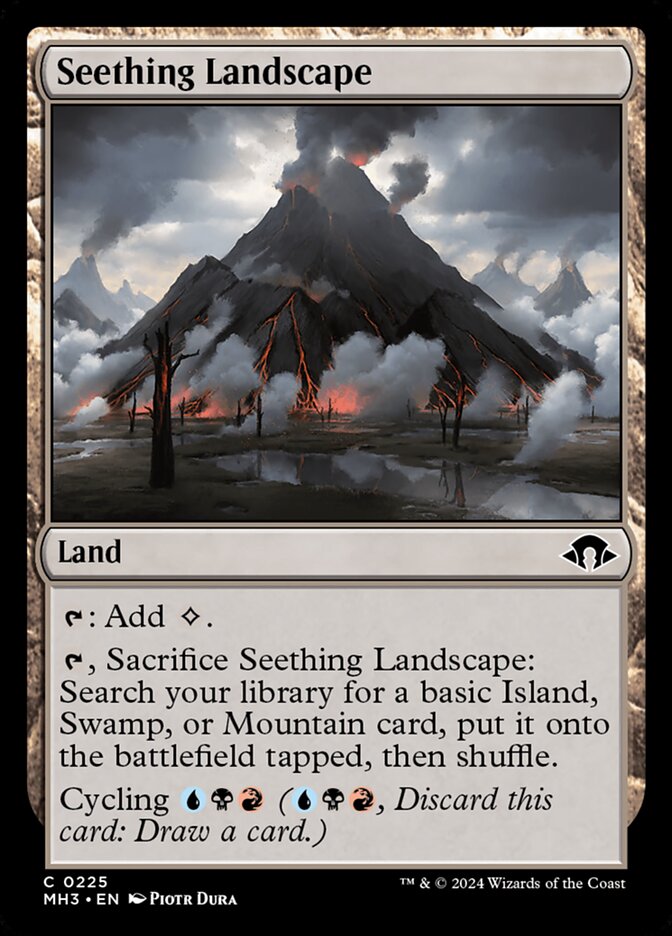 Paisagem Fervilhante / Seething Landscape - Magic: The Gathering - MoxLand