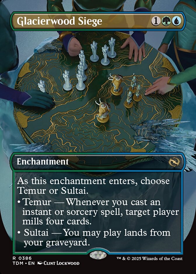 Cerco de Bosque Glacial / Glacierwood Siege - Magic: The Gathering - MoxLand