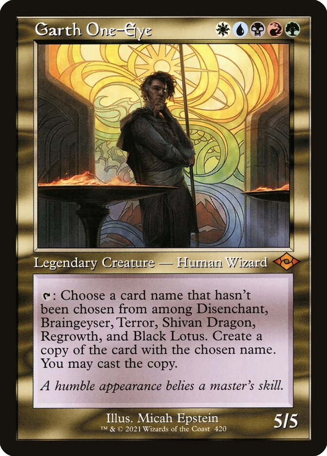 Garth Caolho / Garth One-Eye - Magic: The Gathering - MoxLand