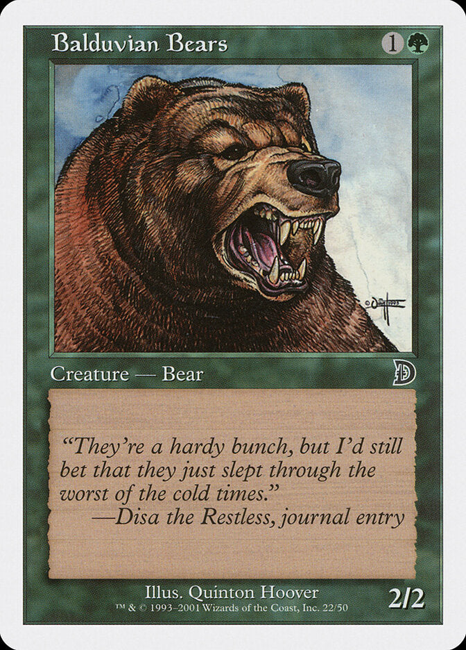 Ursos Balduvianos / Balduvian Bears - Magic: The Gathering - MoxLand