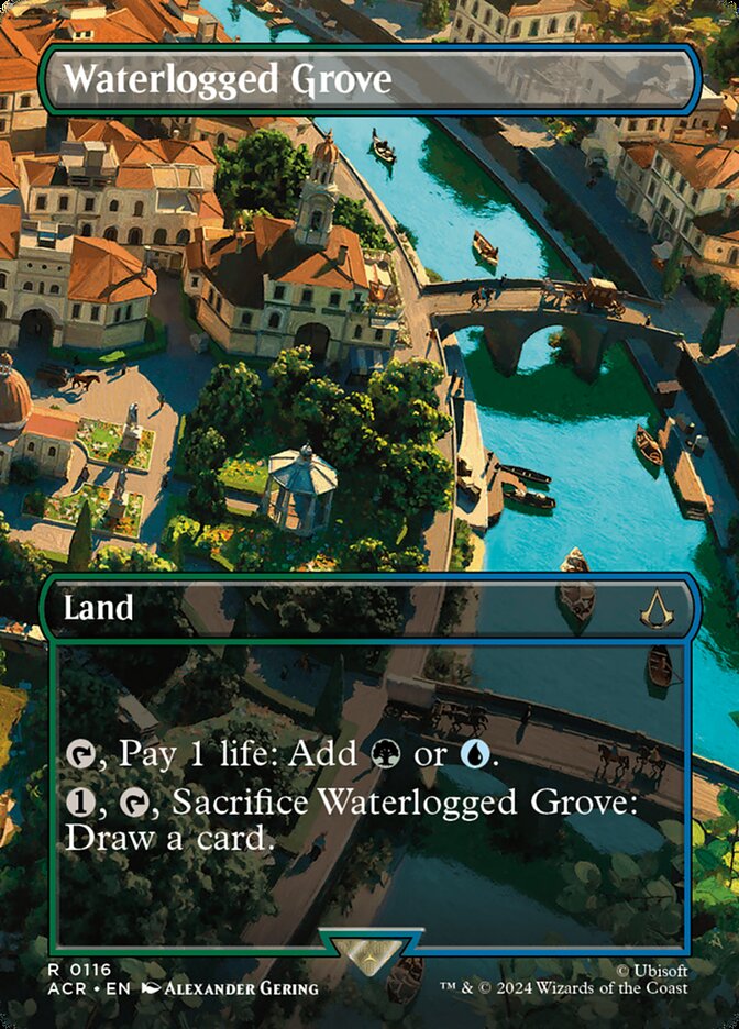 Bosque Encharcado / Waterlogged Grove - Magic: The Gathering - MoxLand