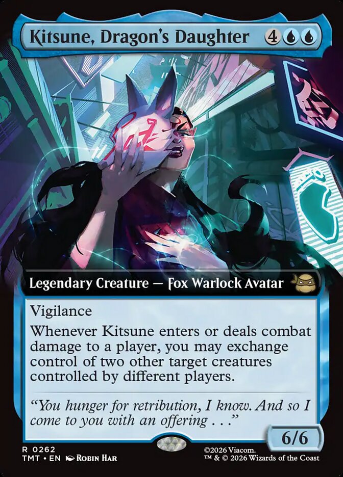 Kitsune, Dragon's Daughter - Magic: The Gathering - MoxLand