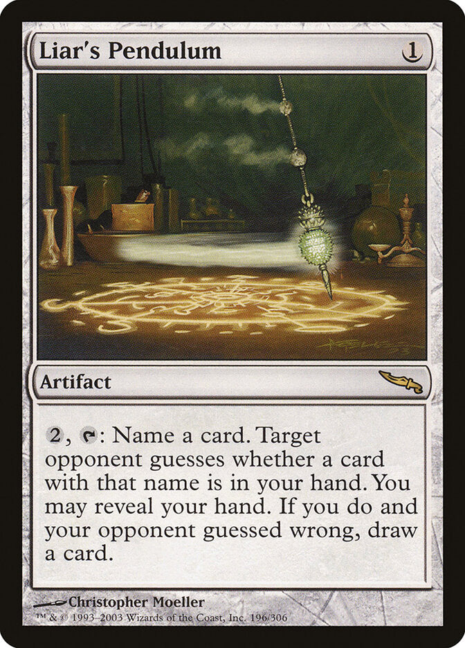 Pêndulo dos Mentirosos / Liar's Pendulum - Magic: The Gathering - MoxLand