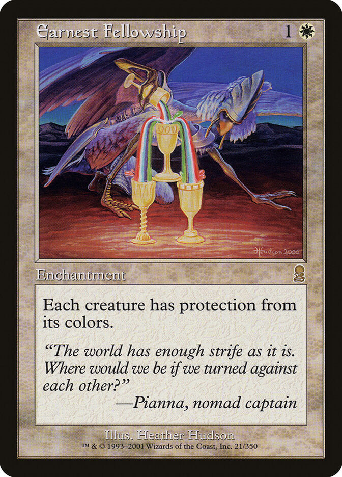Companheirismo Zeloso / Earnest Fellowship - Magic: The Gathering - MoxLand