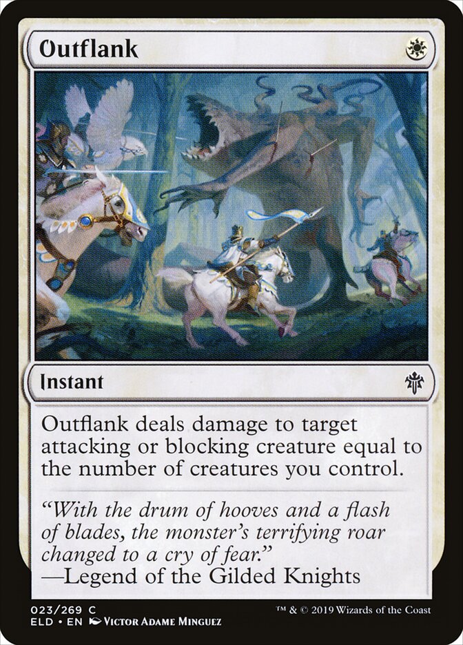 Flanquear / Outflank - Magic: The Gathering - MoxLand