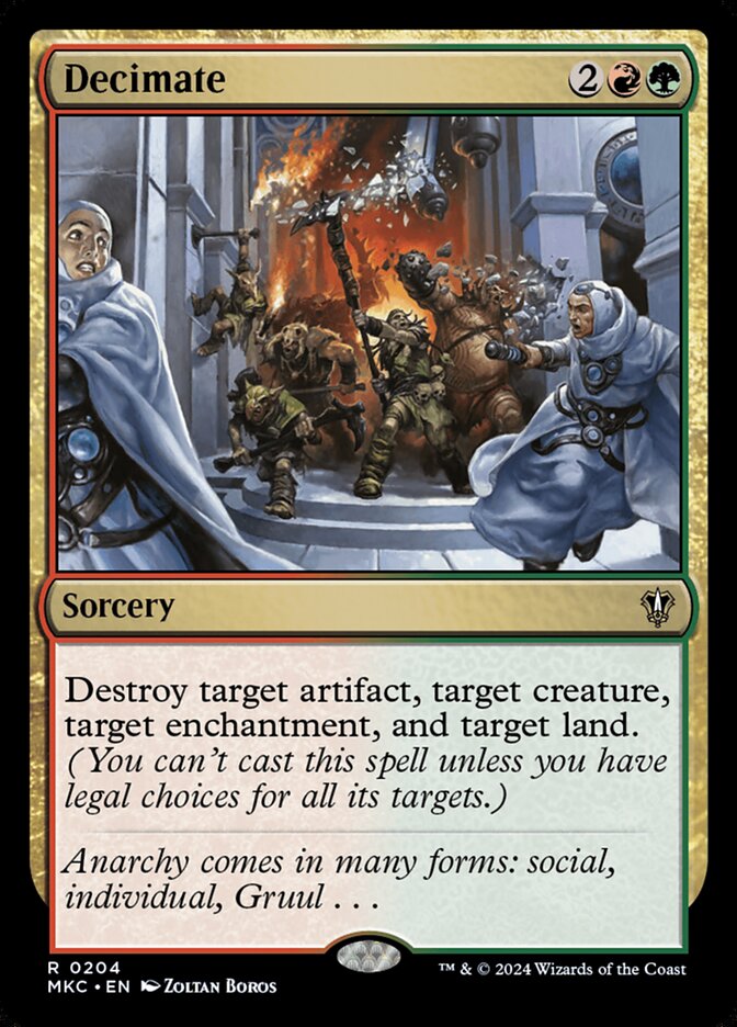 Dizimar / Decimate - Magic: The Gathering - MoxLand