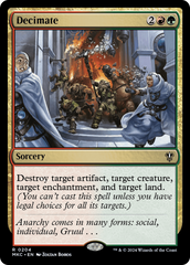 Dizimar / Decimate - Magic: The Gathering - MoxLand