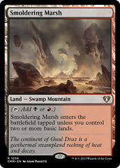 Pântano Ardente / Smoldering Marsh - Magic: The Gathering - MoxLand