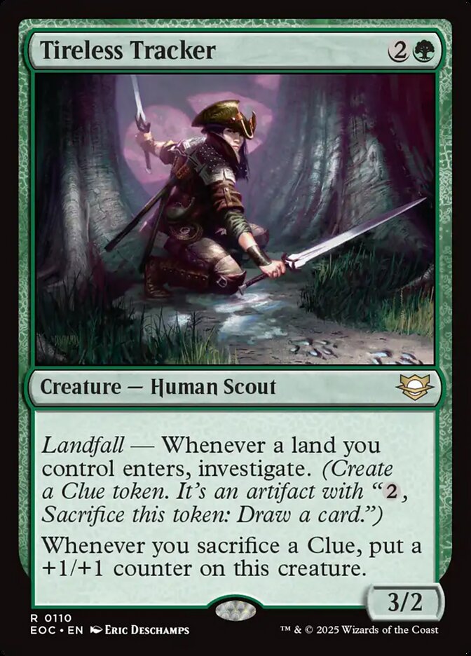 Rastreador Incansável / Tireless Tracker - Magic: The Gathering - MoxLand