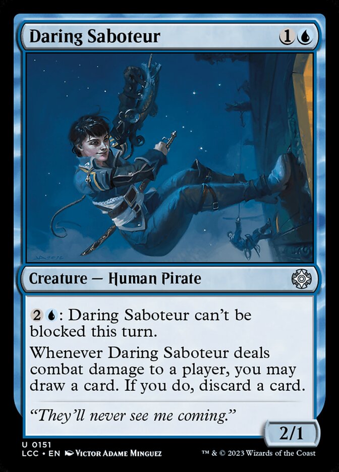 Sabotadora Ousada / Daring Saboteur - Magic: The Gathering - MoxLand