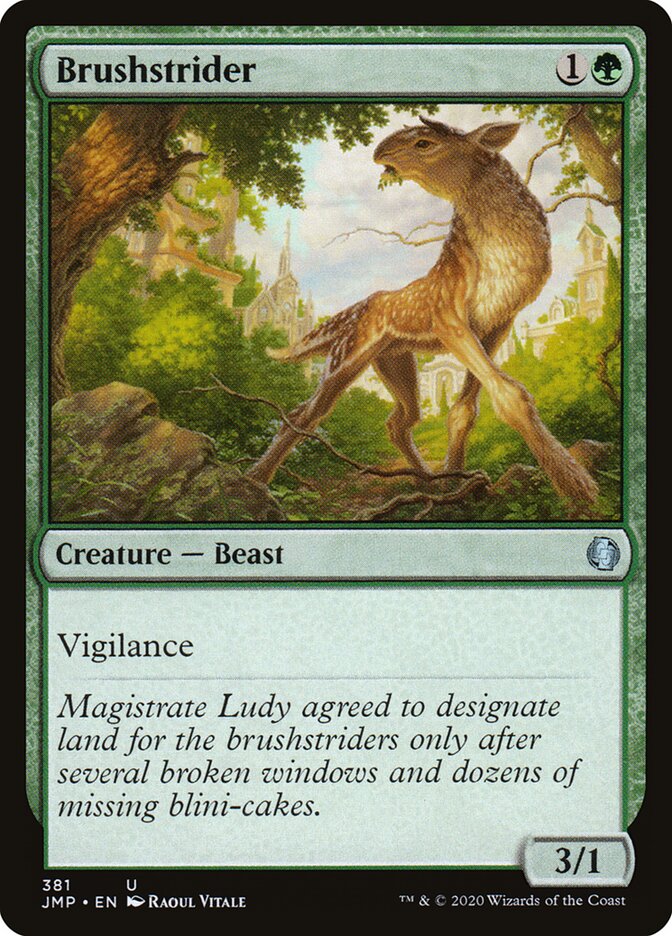 Salta-mato / Brushstrider - Magic: The Gathering - MoxLand