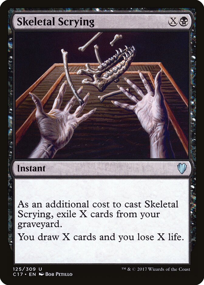 Osseomancia / Skeletal Scrying - Magic: The Gathering - MoxLand