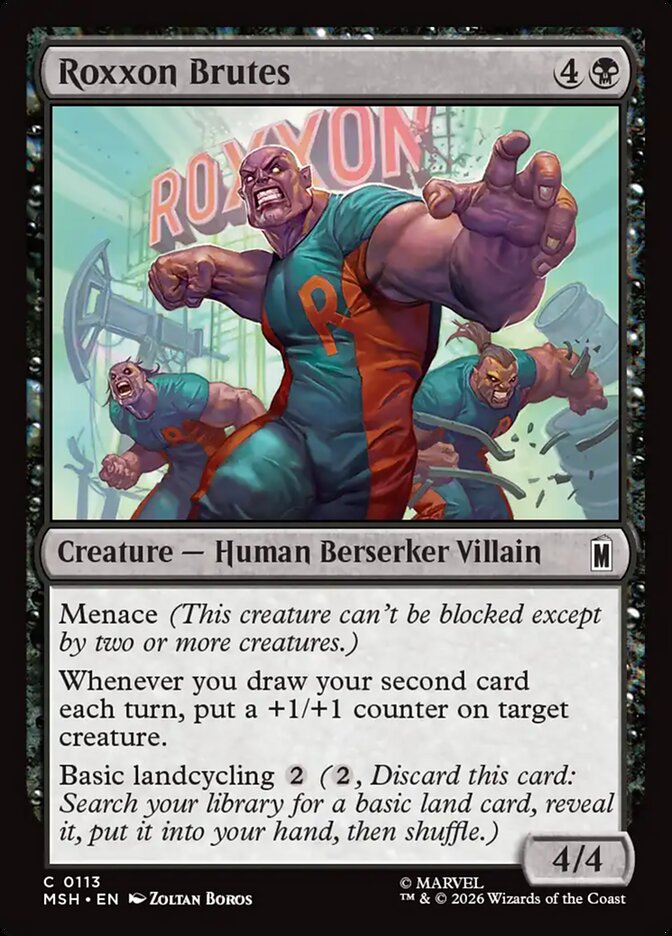 Roxxon Brutes - Magic: The Gathering - MoxLand