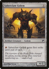 Golem Garras-de-Sabre / Saberclaw Golem - Magic: The Gathering - MoxLand