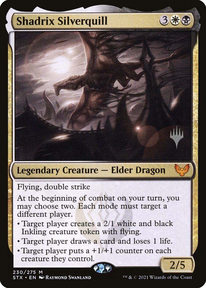 Shadrix Platinopena / Shadrix Silverquill - Magic: The Gathering - MoxLand