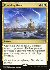 Fim Crepitante / Crackling Doom - Magic: The Gathering - MoxLand
