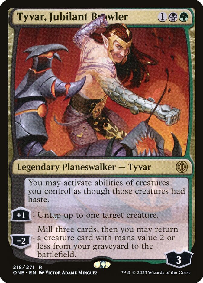 Tyvar, Lutador Jubiloso / Tyvar, Jubilant Brawler - Magic: The Gathering - MoxLand