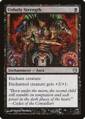 Força Profana / Unholy Strength - Magic: The Gathering - MoxLand