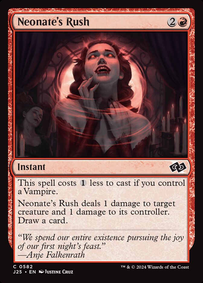 Arrebatamento da Neófita / Neonate's Rush - Magic: The Gathering - MoxLand