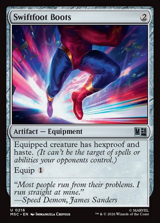 Botas Pé-ligeiro / Swiftfoot Boots - Magic: The Gathering - MoxLand